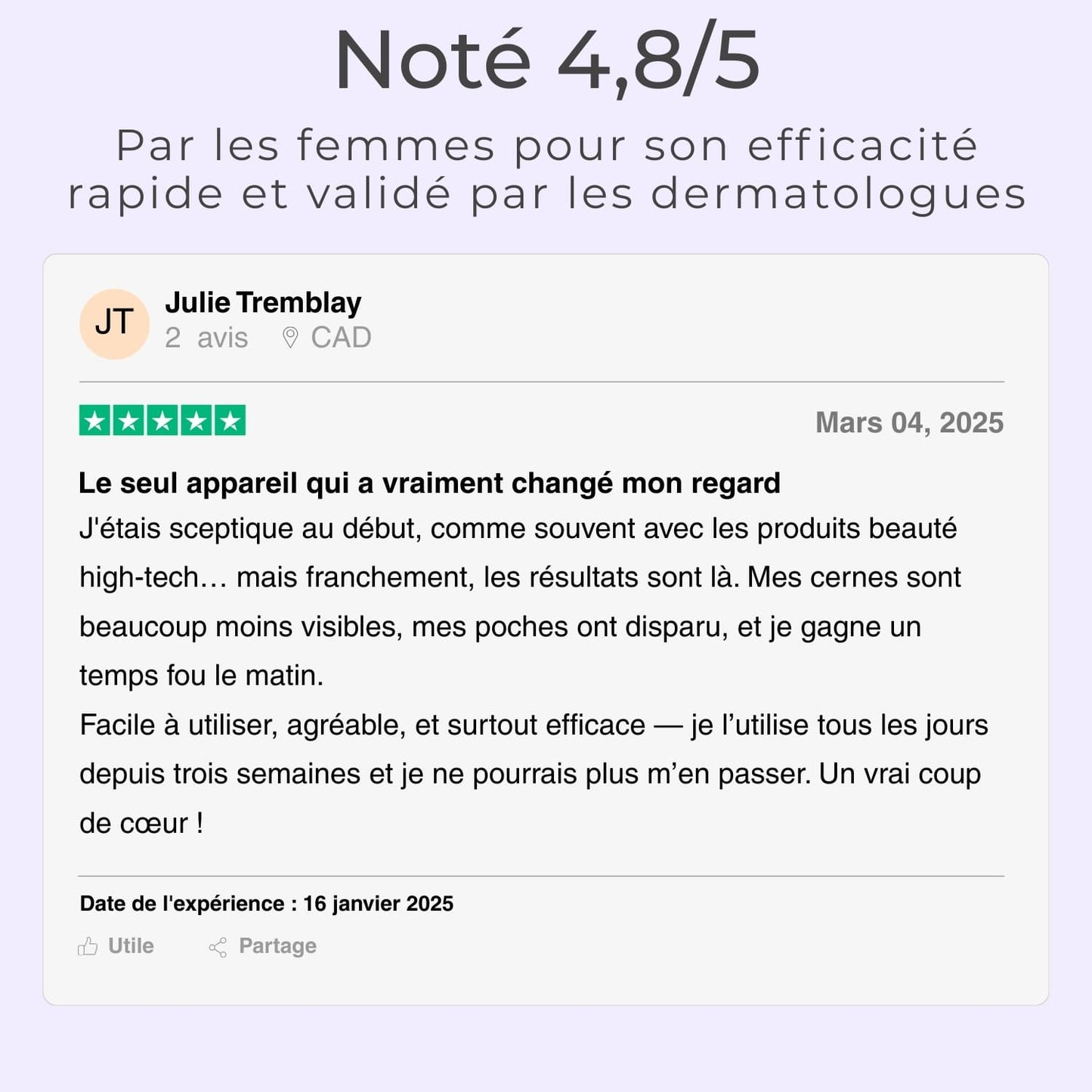 LumiEyes™ - Technologie Anti-Cernes