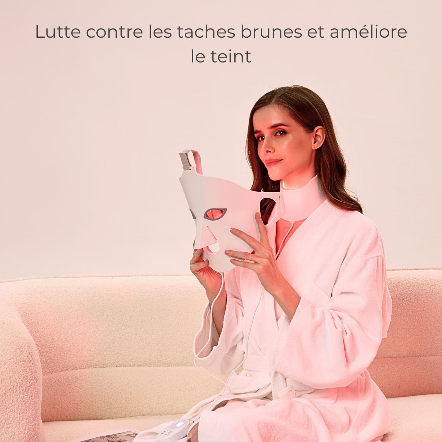 Glowskin Pro2 - Masque LED Haute Performance pour le Visage et le Cou